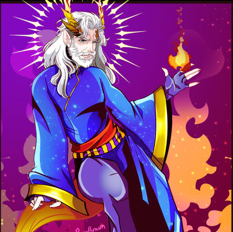 Dragon King - Regis Lucis Caelum (FFXV fanart)